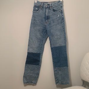 Abercrombie 25 0R ultra high rise jeans
